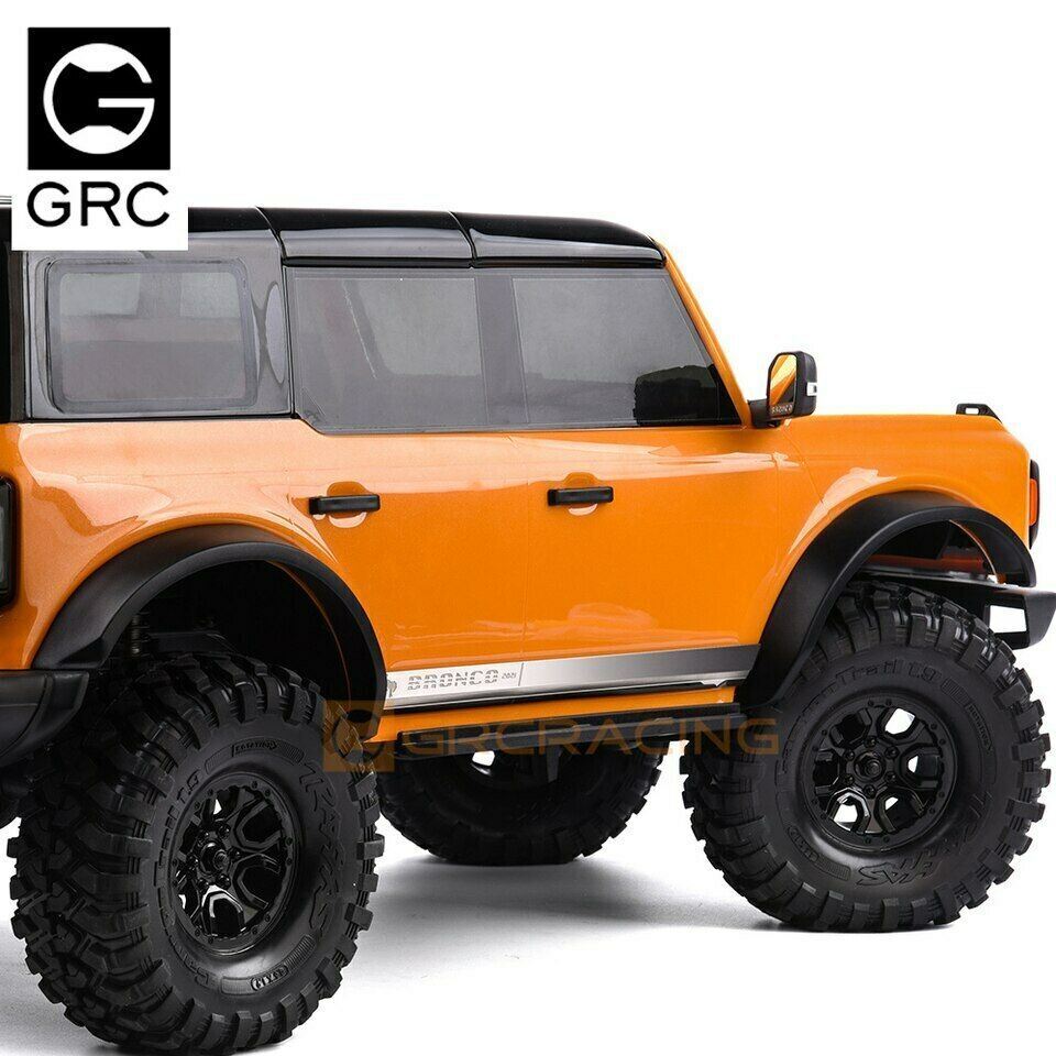 Traxxas Trx4 92076-4 Bronco Metal Stainless Steel Side Skirt Decorative - Image 3