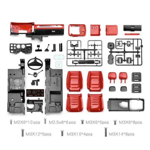 GRC Full Interior Body Shell Cab Seat Kit for 1/10 RC Traxxas TRX4 1979 Blazer - Image 13