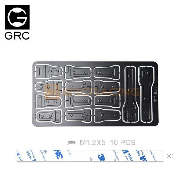 RC Car SCX6 Wrangler Whole Vehicle Metal Hinge Decorative Piece Retrofit - Image 11