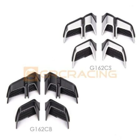 Wheel Eyebrow Side Exhaust Ventilation Grille Kit For 1/10 Rc Trx4 G500 Trx6 ...